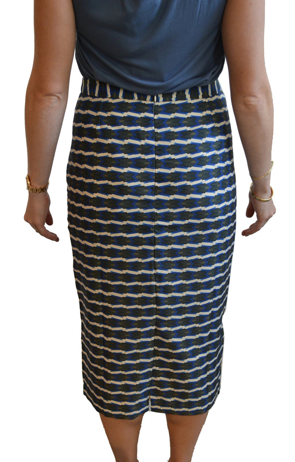 Lauren Moffatt - Blue Arrow Skirt Lauren Moffatt - Blue Arrow Skirt