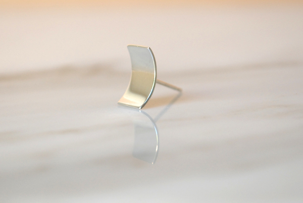 Kristen Elspeth Small Blade Moon Studs Kristen Elspeth Small Blade Moon Studs