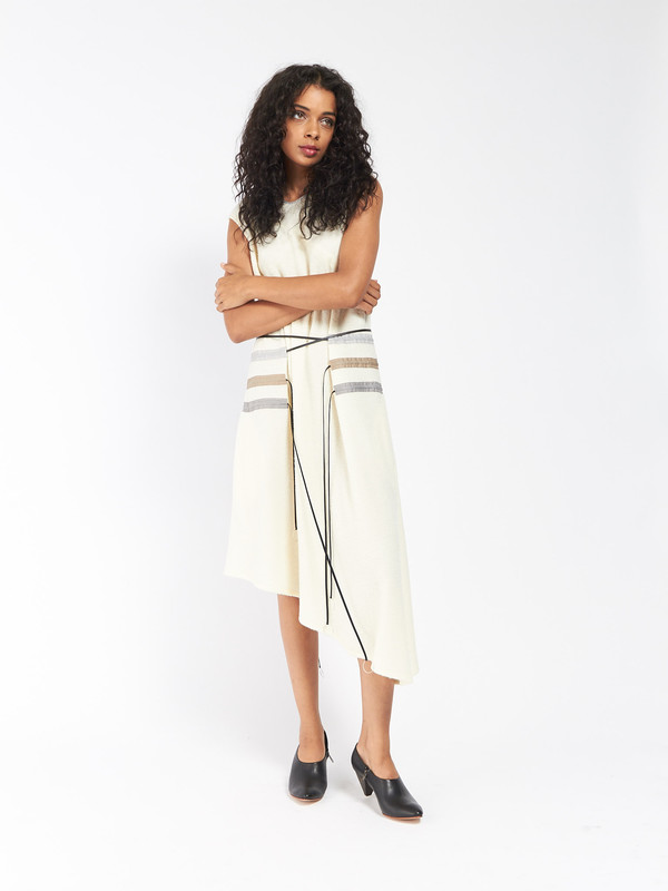 CF Goldman Multi Pull Dress Ivory CF Goldman Multi Pull Dress Ivory