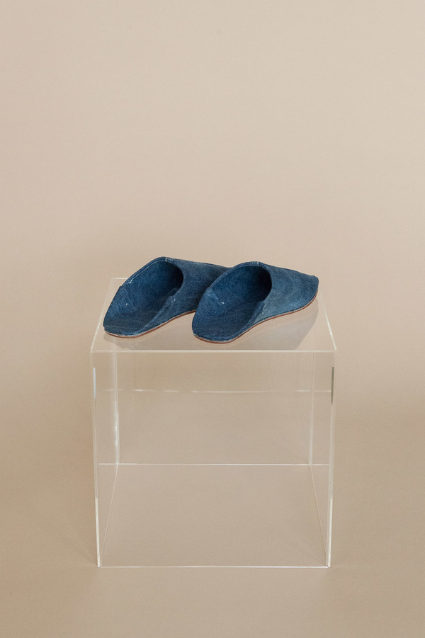Bronze Age Kimi Denim Babouche Bronze Age Kimi Denim Babouche