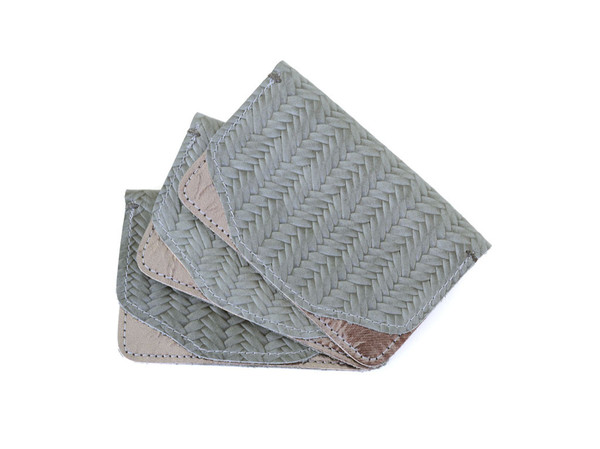 Shana Luther - Mini Wallet Gray & Silver Shana Luther - Mini Wallet Gray & Silver