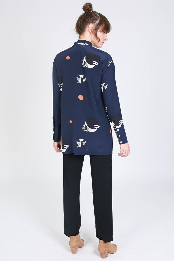 Delfina Balda Luna button up in dos lunas Delfina Balda Luna button up in dos lunas