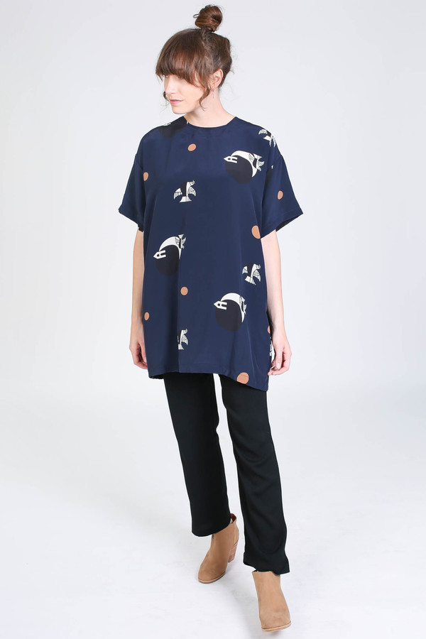 Delfina Balda Luna tunic in dos lunas Delfina Balda Luna tunic in dos lunas