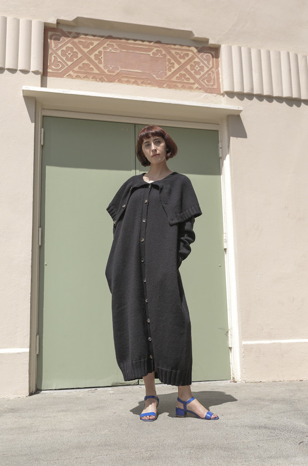 A Détacher Kitty Sweater Dress in Black A Détacher Kitty Sweater Dress in Black