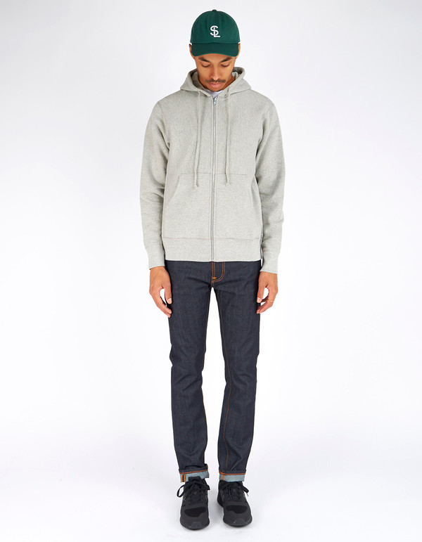 Men's Still Life Zip Hoodie Heather Grey Men's Still Life Zip Hoodie Heather Grey
