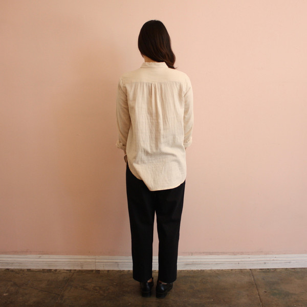 wrk-shp atelier shirt - blush wrk-shp atelier shirt - blush