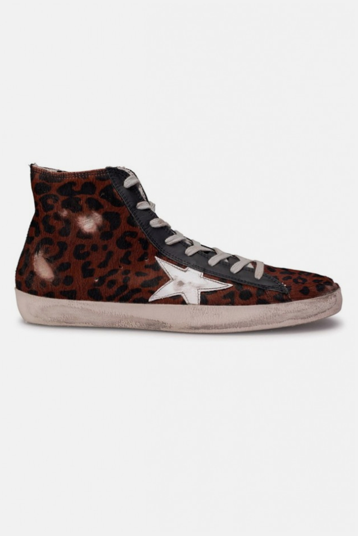 golden goose leopard high top