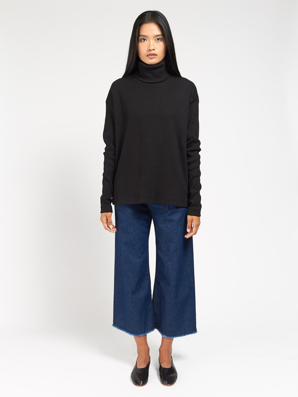 Kowtow Rib Roll Neck Top Kowtow Rib Roll Neck Top