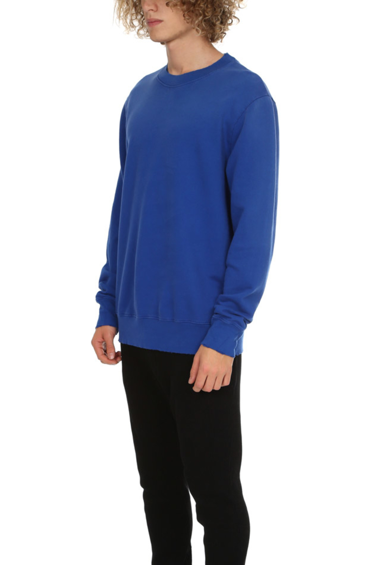Cotton Citizen Cobain Crewneck Sweater Cobalt Garmentory