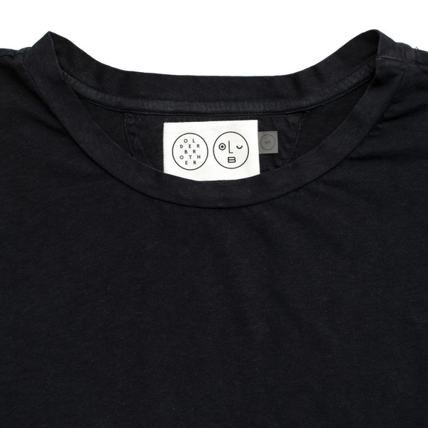Olderbrother Anti-fit Tee - Black Indigo Olderbrother Anti-fit Tee - Black Indigo