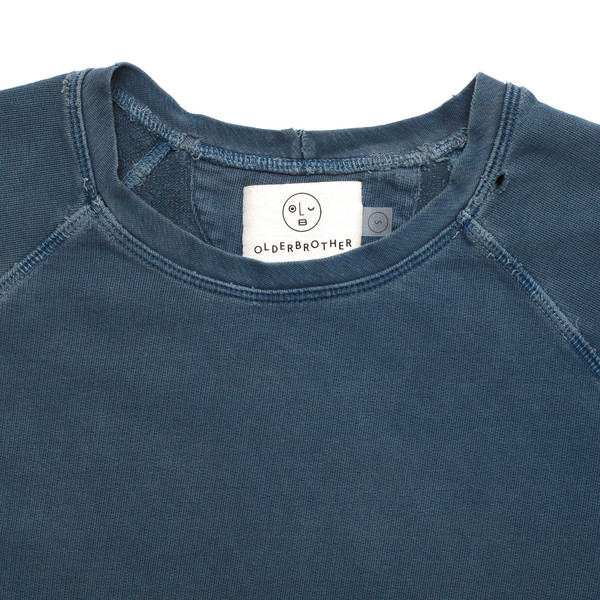 Olderbrother Hand Me Down - Classic Crew - Indigo Plus Olderbrother Hand Me Down - Classic Crew - Indigo Plus