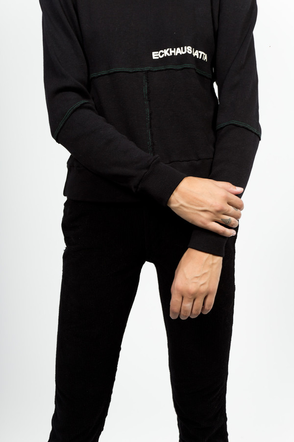 Eckhaus Latta Lapped Sweatshirt Eckhaus Latta Lapped Sweatshirt