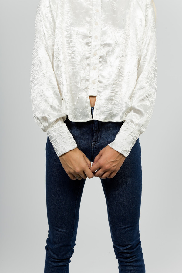 Eckhaus Latta Short Button Front Shirt Eckhaus Latta Short Button Front Shirt