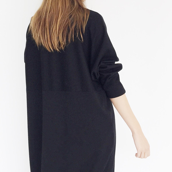 Oversized Black Tunic Oversized Black Tunic