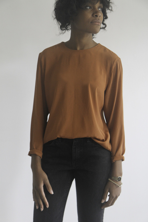 The Shudio Vintage Burnt Sienna Fall top The Shudio Vintage Burnt Sienna Fall top