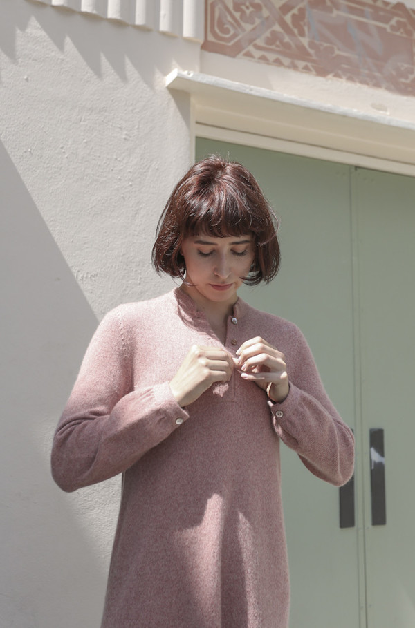 NONNA Vintage Halston 1970's Cashmere Knit Dress NONNA Vintage Halston 1970's Cashmere Knit Dress