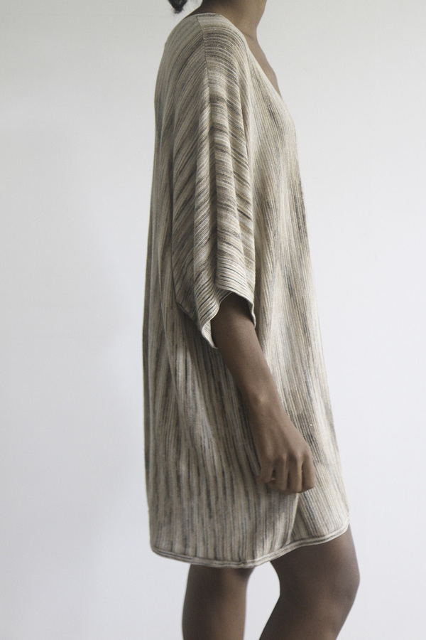 The Shudio Vintage Wide Spacedye Sweater Dress The Shudio Vintage Wide Spacedye Sweater Dress