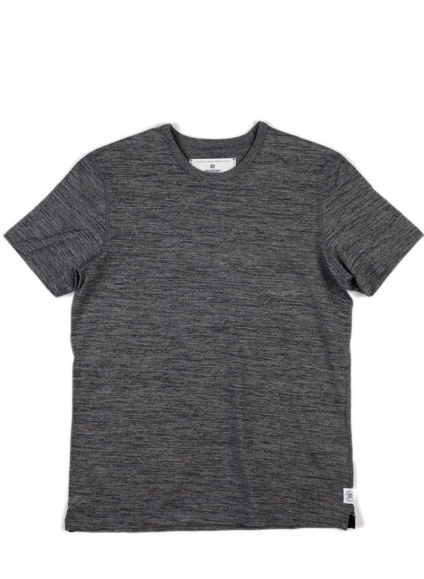 Reigning Champ Set-In Tee Tiger Jersey Black Reigning Champ Set-In Tee Tiger Jersey Black