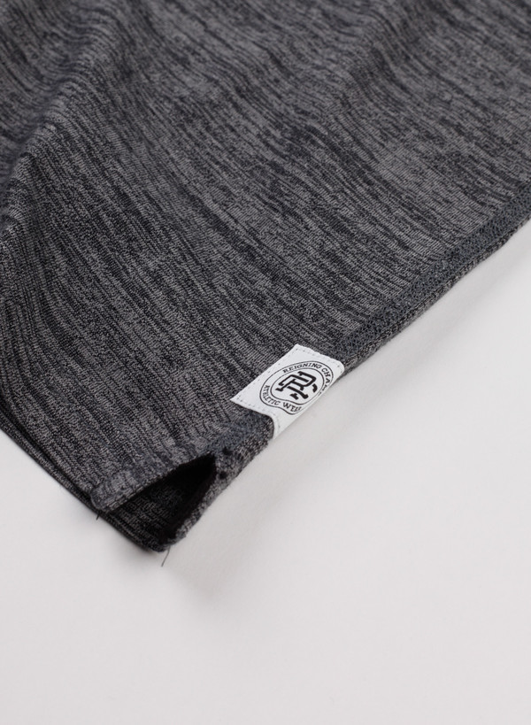 Reigning Champ Set-In Tee Tiger Jersey Black Reigning Champ Set-In Tee Tiger Jersey Black