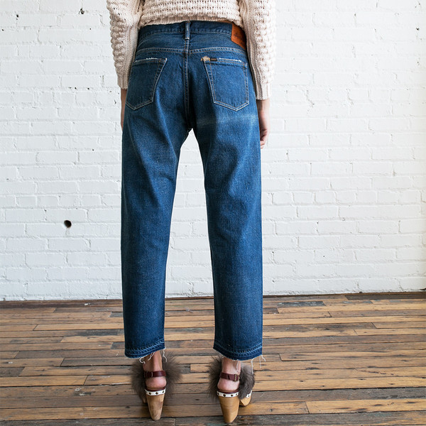 Chimala Selvedge Denim Used Ankle Cut Chimala Selvedge Denim Used Ankle Cut