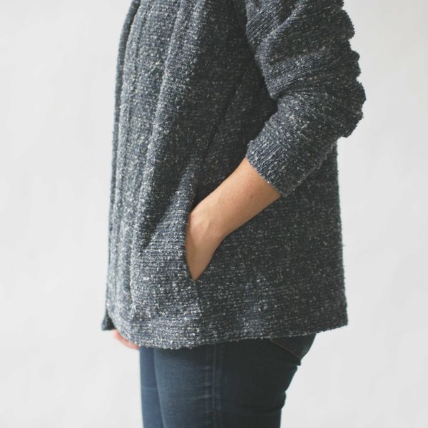 Make It Good Pebble Knit Cardigan in Blue Make It Good Pebble Knit Cardigan in Blue