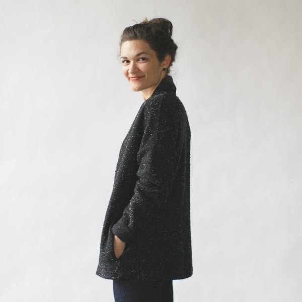 Make It Good Pebble Knit Cardigan in Blue Make It Good Pebble Knit Cardigan in Blue
