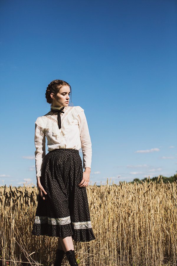 Gunne Sax Printed Prarie Skirt Gunne Sax Printed Prarie Skirt