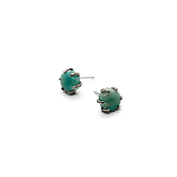 Laurel Hill Jewelry Io Studs // Amazonite Laurel Hill Jewelry Io Studs // Amazonite