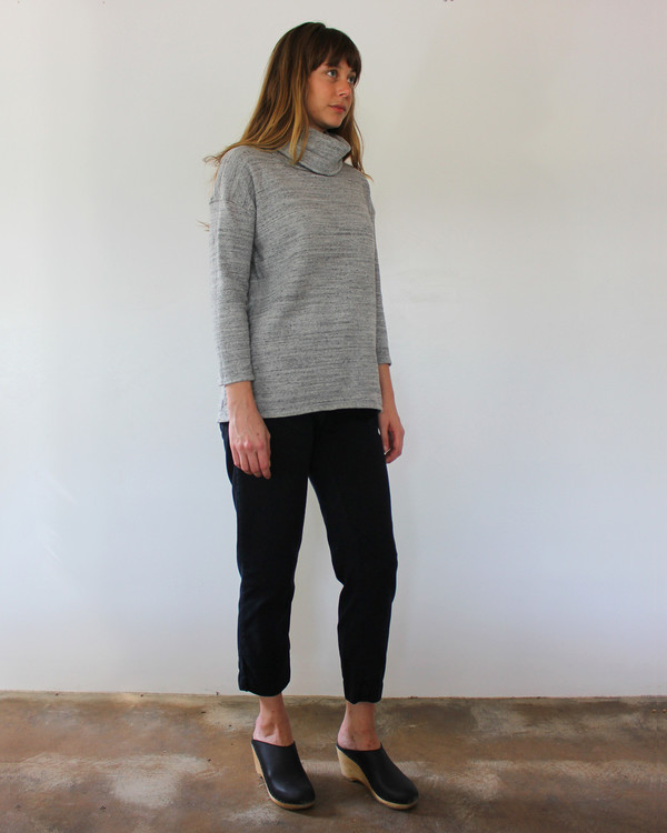 Esby ST. ANN TURTLENECK - HEATHER GREY Esby ST. ANN TURTLENECK - HEATHER GREY