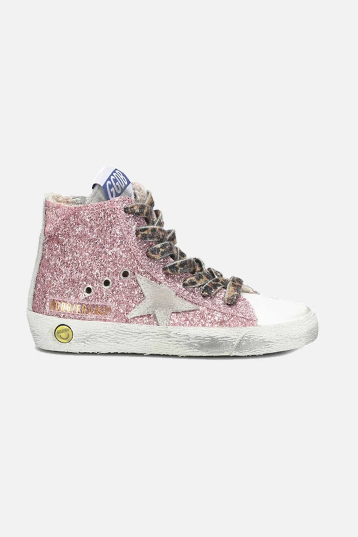 golden goose pink suede