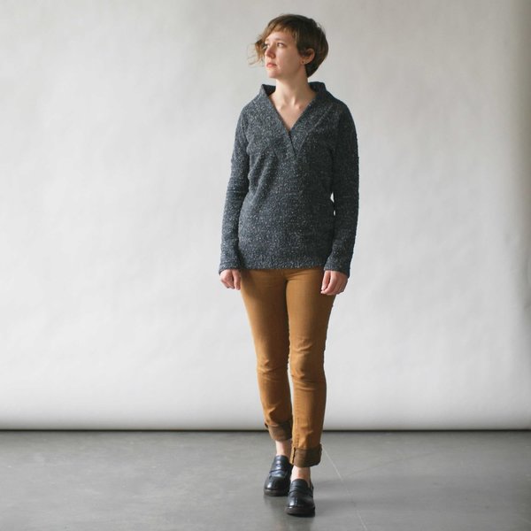 Make It Good Pebble Knit Tunic in Blue Make It Good Pebble Knit Tunic in Blue