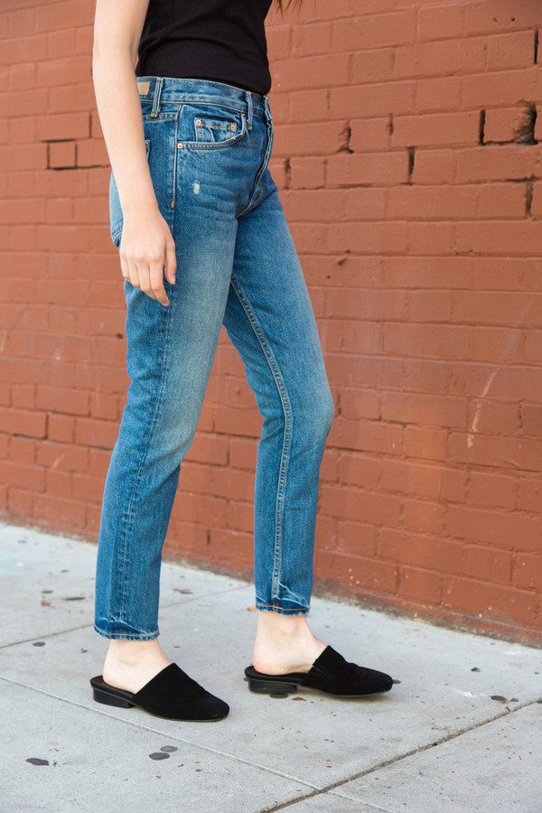 grlfrnd karolina high rise jean in close to you grlfrnd karolina high rise jean in close to you