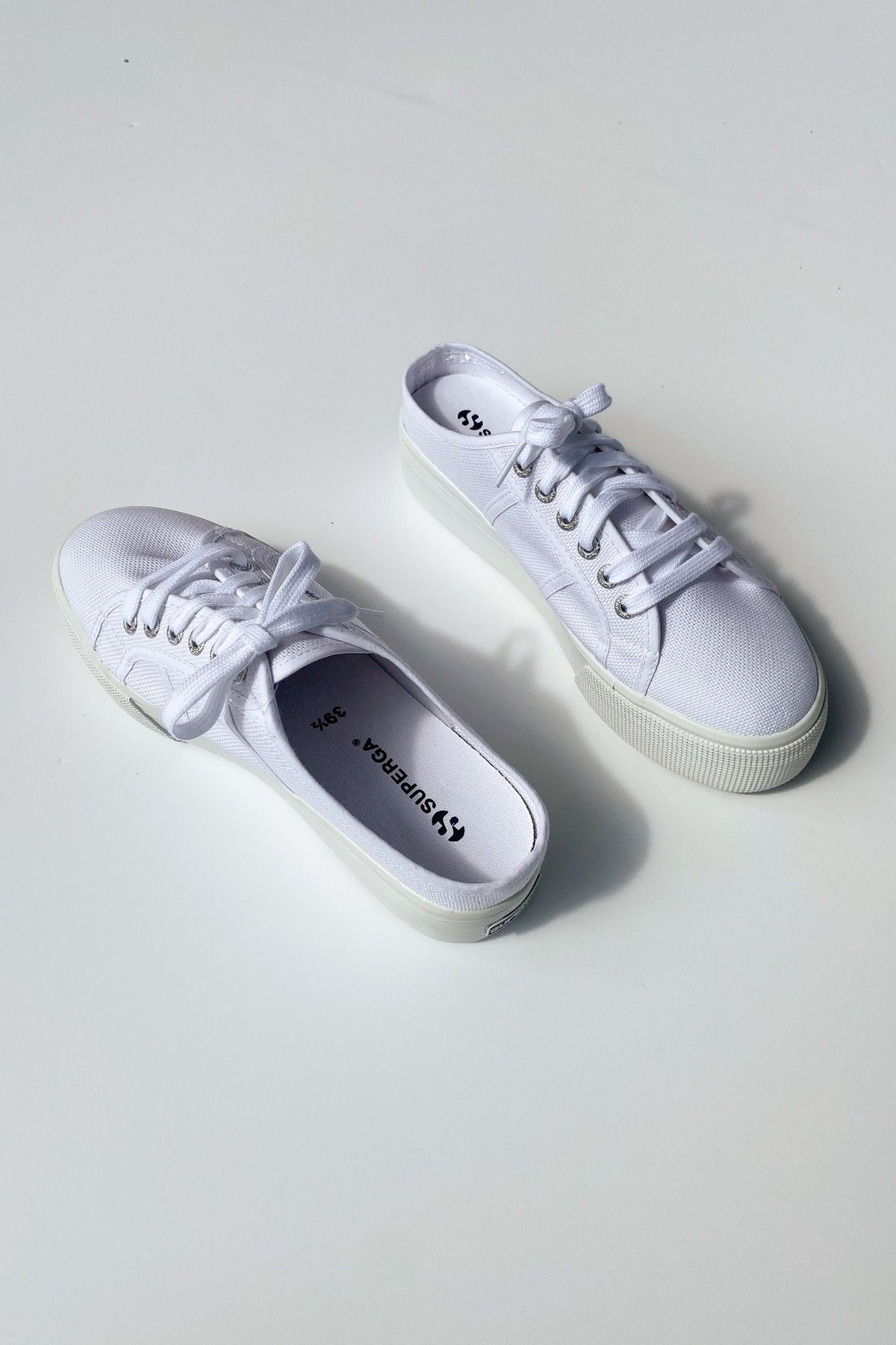 superga backless trainers