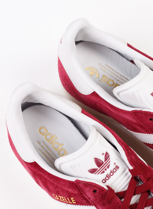 Men's Adidas Gazelle Burgundy Men's Adidas Gazelle Burgundy