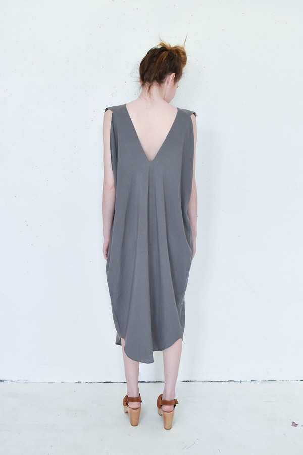 7115 By Szeki Signature Reversible Maxi In Grey 7115 By Szeki Signature Reversible Maxi In Grey