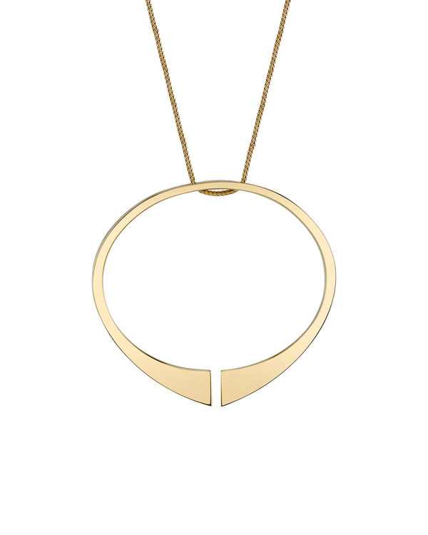 Gabriela Artigas Mitre Pendant in Gold Gabriela Artigas Mitre Pendant in Gold
