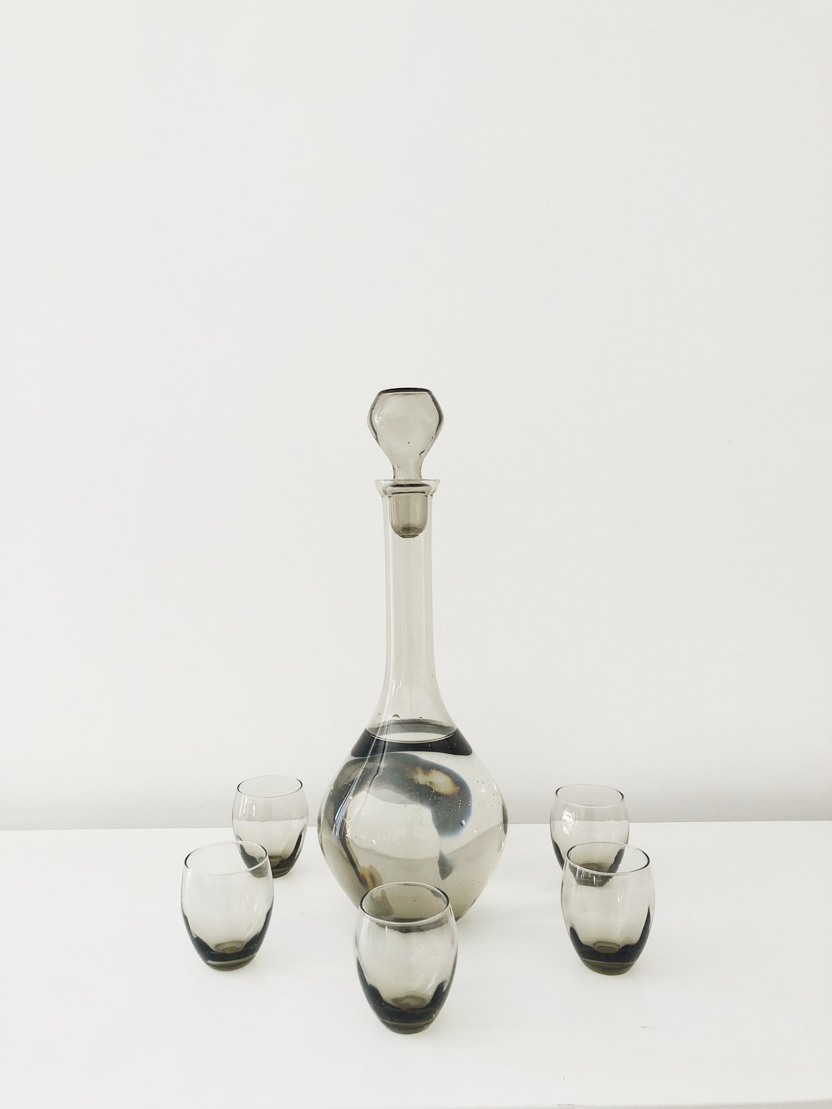 VINTAGE ITALIAN GLASS DECANTER SET Garmentory