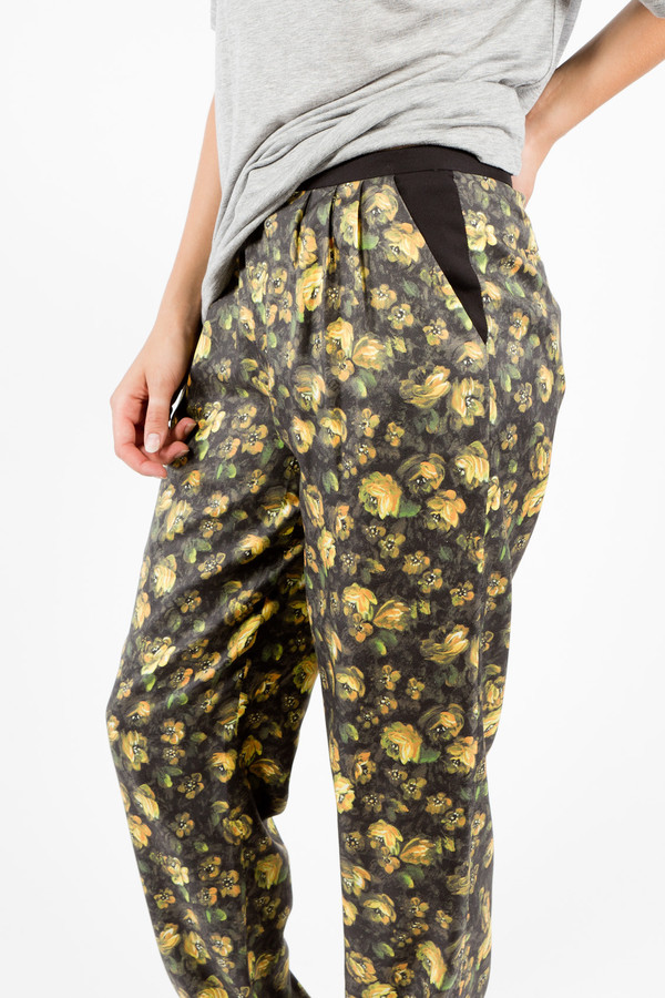 Band of Outsiders Gold Flower Pants Band of Outsiders Gold Flower Pants