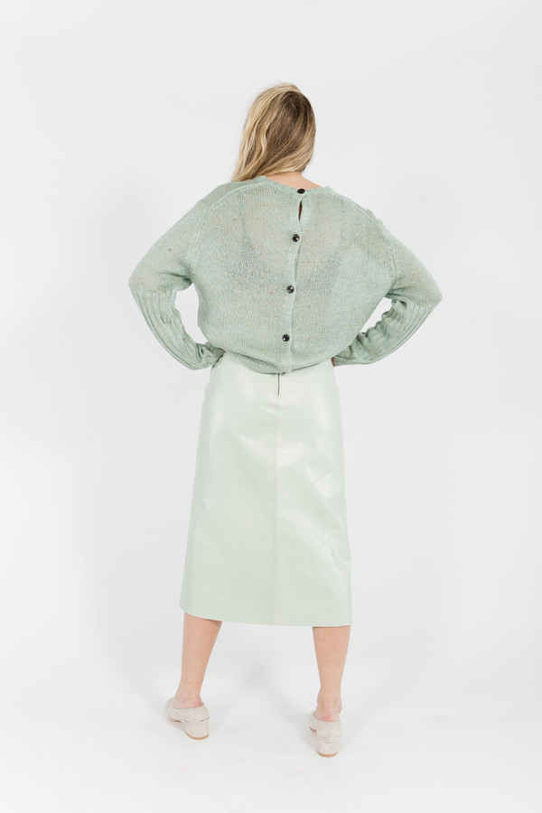 Maryam Nassir Zadeh Pia Panel Calf Skirt Maryam Nassir Zadeh Pia Panel Calf Skirt