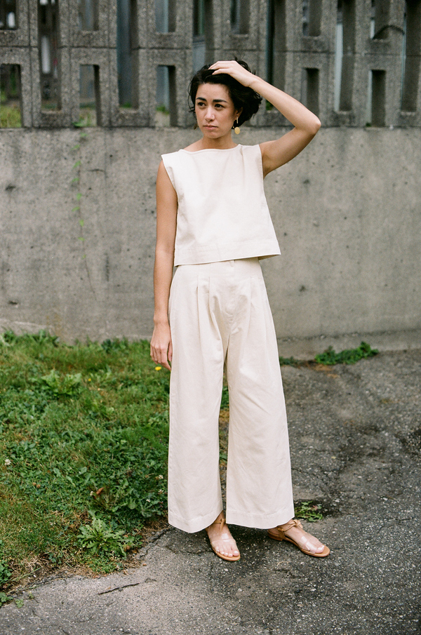 Ilana Kohn Kate Crop - natural Ilana Kohn Kate Crop - natural