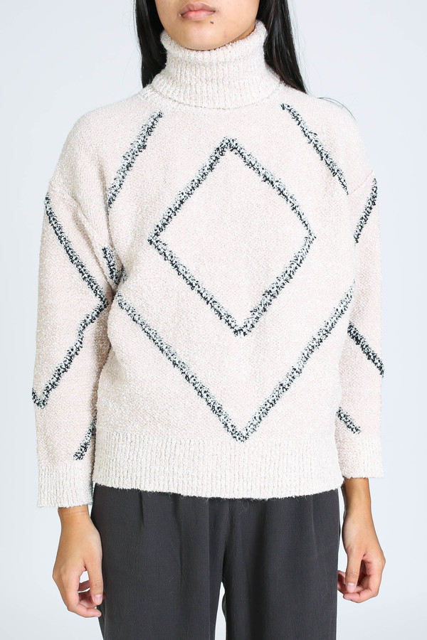 Antik Batik Sofian Sweater in Cream Antik Batik Sofian Sweater in Cream