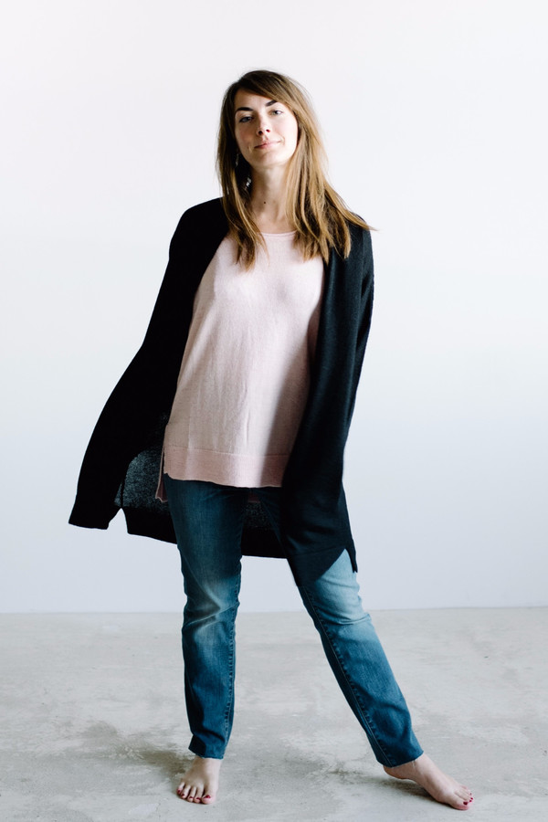 Poppy + Pima Anna Cardigan Poppy + Pima Anna Cardigan