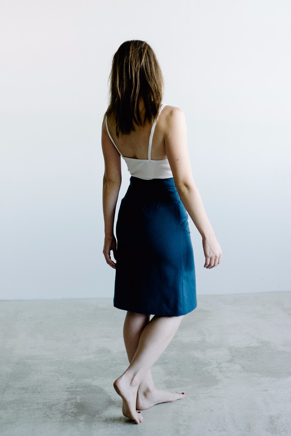 Hackwith Design House Button Up Skirt Hackwith Design House Button Up Skirt