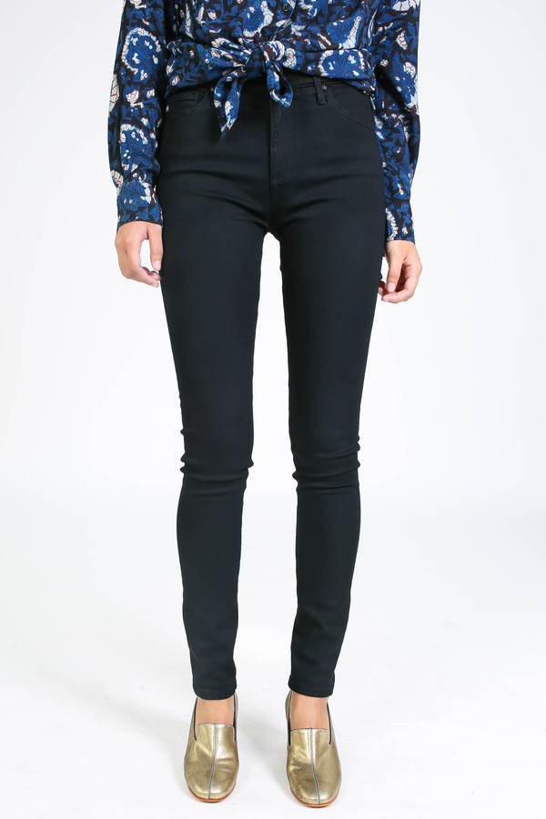 AG Jeans Farrah jean in super black AG Jeans Farrah jean in super black