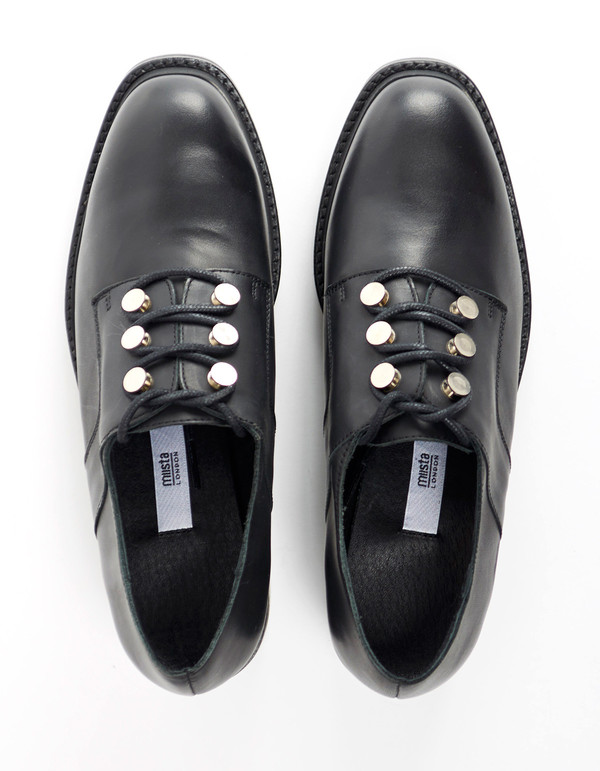 Miista Carey Lace-Up Boot Black Miista Carey Lace-Up Boot Black