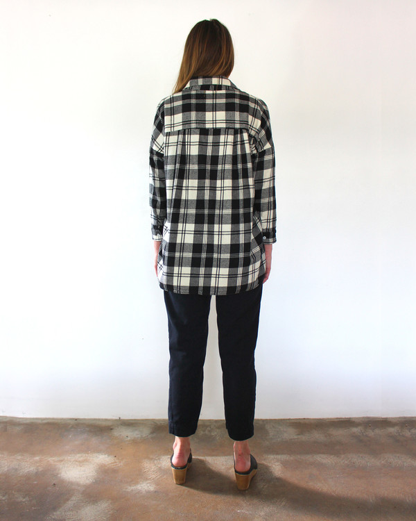 Esby STELLA L/S BUTTON DOWN - PLAID Esby STELLA L/S BUTTON DOWN - PLAID