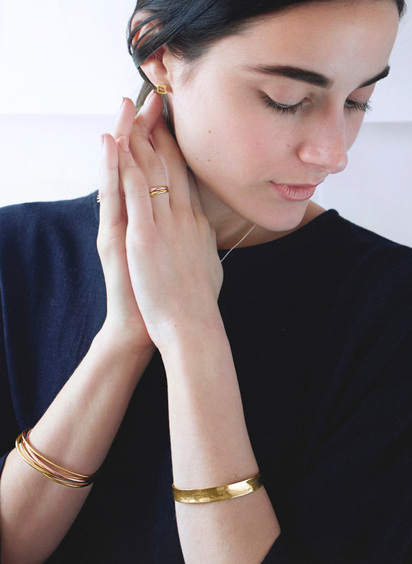 The Things We Keep Pontou Brass Cuff The Things We Keep Pontou Brass Cuff