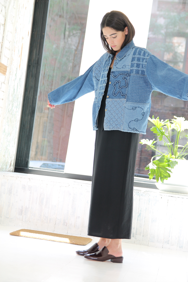 DUO NYC Vintage Blocked Denim Jacket DUO NYC Vintage Blocked Denim Jacket