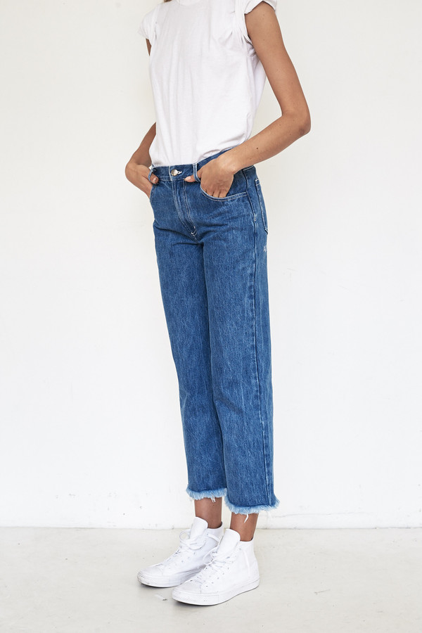 Sandy Liang Cotton Grandpa Jeans Sandy Liang Cotton Grandpa Jeans