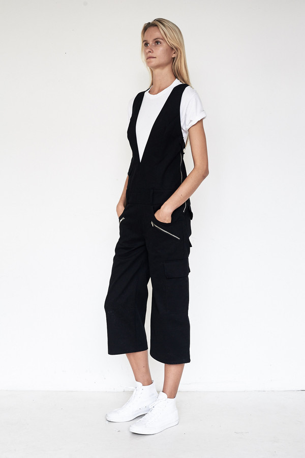 Sandy Liang Cotton Reed Jumpsuit Sandy Liang Cotton Reed Jumpsuit